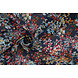 Chiffon Stampato Aurelisse Blu Navy Chiffon Stampato Aurelisse Blu Navy