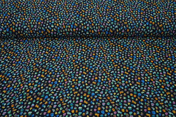 Chifón Estampado Alunora Azul Chifón Estampado Alunora Azul