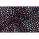 Chifón Estampado Alunora Negro Chifón Estampado Alunora Negro