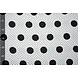 Chiffon Small and Large Dots Off-White Chiffon Small and Large Dots Off-White