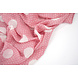 Chiffon Small and Large Dots Pink Chiffon Small and Large Dots Pink