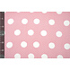 Chiffon Small and Large Dots Pink Chiffon Small and Large Dots Pink