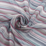 Chifón Estampado Pequeñas ZigZag Multi 2 Chifón Estampado Pequeñas ZigZag Multi 2