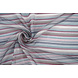 Mousseline Imprimé Petit Zigzag Multicolore 2