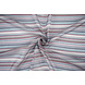 Mousseline Imprimé Petit Zigzag Multicolore 2