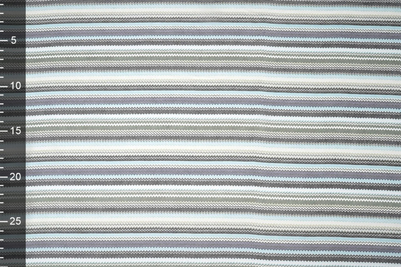 Chiffon Stampato Piccole Zigzag Multicolore 3 Chiffon Stampato Piccole Zigzag Multicolore 3