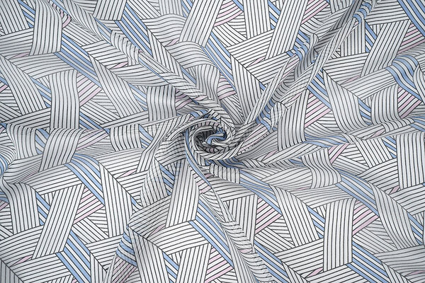 Chiffon Printed Abstract Lines Multi 1 Chiffon Printed Abstract Lines Multi 1