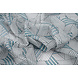 Chiffon Stampato Astratto Lijnen Multicolore 2 Chiffon Stampato Astratto Lijnen Multicolore 2