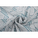 Chifón Estampado Abstractas Líneas Multi 2