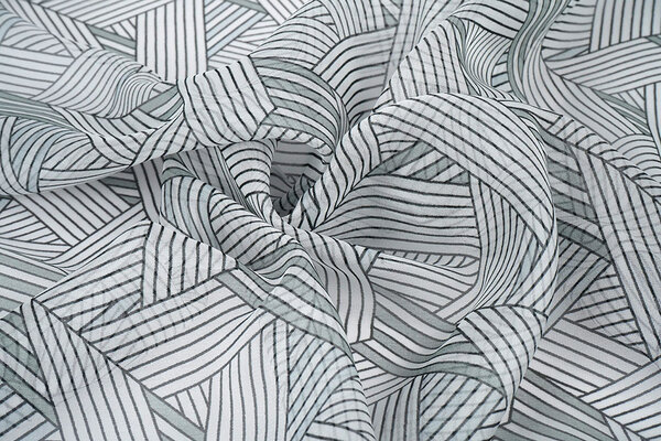 Chiffon Printed Abstract Lines Multi 3 Chiffon Printed Abstract Lines Multi 3