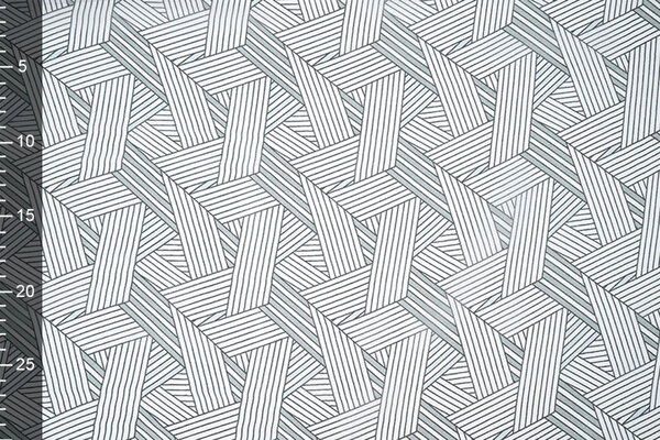 Chifón Estampado Abstractas Líneas Multi 3 Chifón Estampado Abstractas Líneas Multi 3