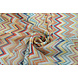 Chifón Estampado ZigZag Cora Multi Chifón Estampado ZigZag Cora Multi