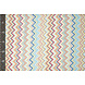 Chifón Estampado ZigZag Cora Multi Chifón Estampado ZigZag Cora Multi