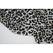 Chiffon Printed Panther Off-White Chiffon Printed Panther Off-White