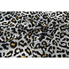 Chiffon Printed Panther Off-White Chiffon Printed Panther Off-White