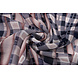 Chifón Estampado Bari Rosa Azul Marino