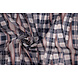 Chiffon Stampato Bari Rosa Blu Navy Chiffon Stampato Bari Rosa Blu Navy