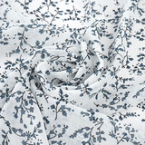 Chiffon Printed Blossom Branch Off-White Chiffon Printed Blossom Branch Off-White