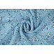 Chiffon Printed Blossom Branch Light Blue Chiffon Printed Blossom Branch Light Blue