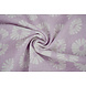Oeko-Tex® Gewassen Linnen Bloemen Licht Lila Oeko-Tex® Gewassen Linnen Bloemen Licht Lila