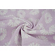 Oeko-Tex® Gewassen Linnen Bloemen Licht Lila Oeko-Tex® Gewassen Linnen Bloemen Licht Lila