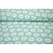 Oeko-Tex® Gewassen Linnen Bloemen Mint Groen Oeko-Tex® Gewassen Linnen Bloemen Mint Groen