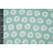 Oeko-Tex® Gewassen Linnen Bloemen Mint Groen Oeko-Tex® Gewassen Linnen Bloemen Mint Groen