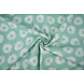 Oeko-Tex® Gewassen Linnen Bloemen Mint Groen Oeko-Tex® Gewassen Linnen Bloemen Mint Groen