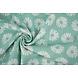 Oeko-Tex® Gewassen Linnen Bloemen Mint Groen Oeko-Tex® Gewassen Linnen Bloemen Mint Groen