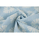 Oeko-Tex® Gewassen Linnen Bloemen Licht Blauw Oeko-Tex® Gewassen Linnen Bloemen Licht Blauw