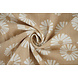 Oeko-Tex® Gewassen Linnen Bloemen Zand Oeko-Tex® Gewassen Linnen Bloemen Zand