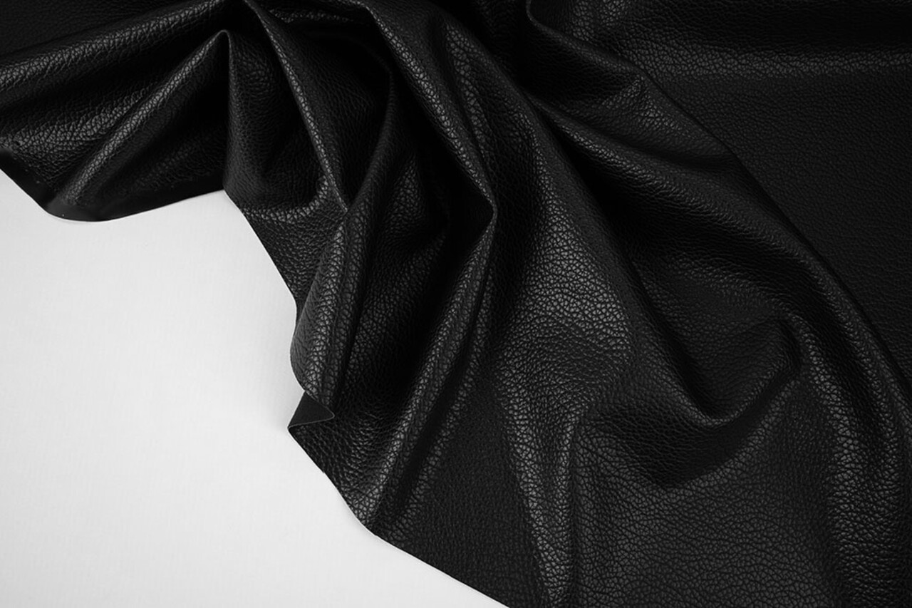 Heavy Imitation Leather Black