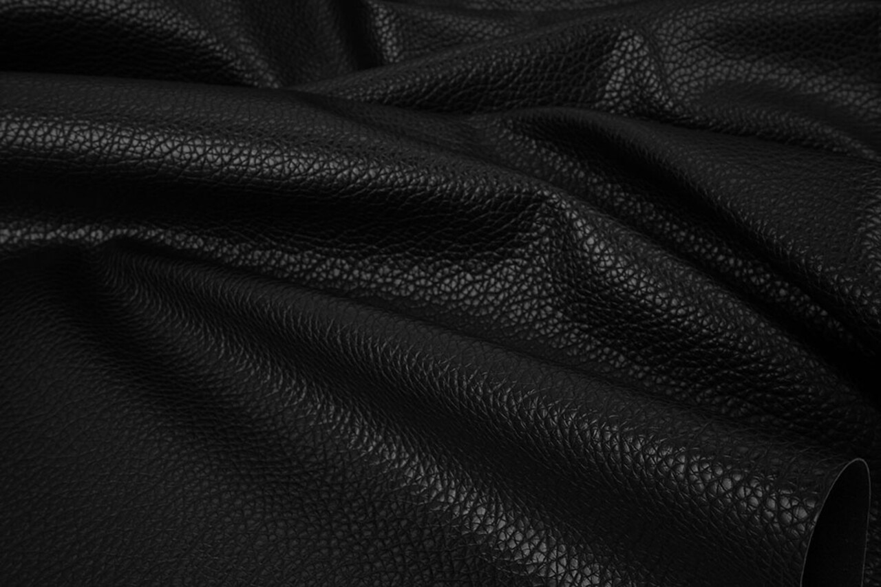 Heavy Imitation Leather Black