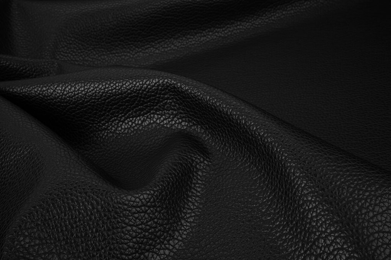 Heavy Imitation Leather Black