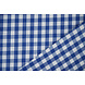 Gingham Check 16 mm Cobalt Blue Gingham Check 16 mm Cobalt Blue