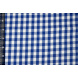Gingham Check 16 mm Cobalt Blue Gingham Check 16 mm Cobalt Blue