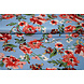 Satén Elástico Estampado Flores Miriam