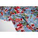 Stretch Raso Stampato Fiori Miriam Stretch Raso Stampato Fiori Miriam
