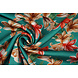 Stretch Raso Stampato Fiori Sarah