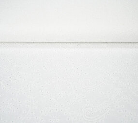 Broderie Katoen Nori Creme Broderie Katoen Nori Creme