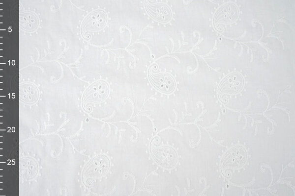 Broderie Katoen Mae Creme