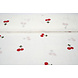 Cotton Embroidered Cherry Regina Creme Cotton Embroidered Cherry Regina Creme