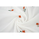 Algodón Bordado Flor Fleur Crema Algodón Bordado Flor Fleur Crema