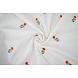 Cotone Ricamato Fiore Fleur Crema Cotone Ricamato Fiore Fleur Crema