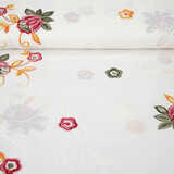 Cotton Embroidered Brume Creme Cotton Embroidered Brume Creme