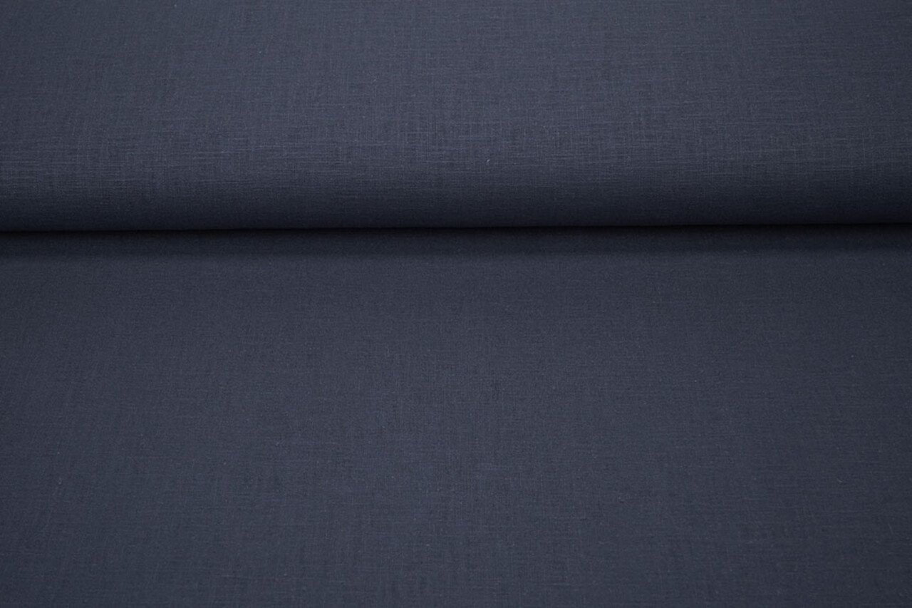 Oeko-Tex®  Washed Linen Indigo Blue Oeko-Tex®  Washed Linen Indigo Blue