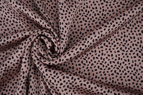 Stretch Raso Stampato Luipaard Bo Rosa Stretch Raso Stampato Luipaard Bo Rosa