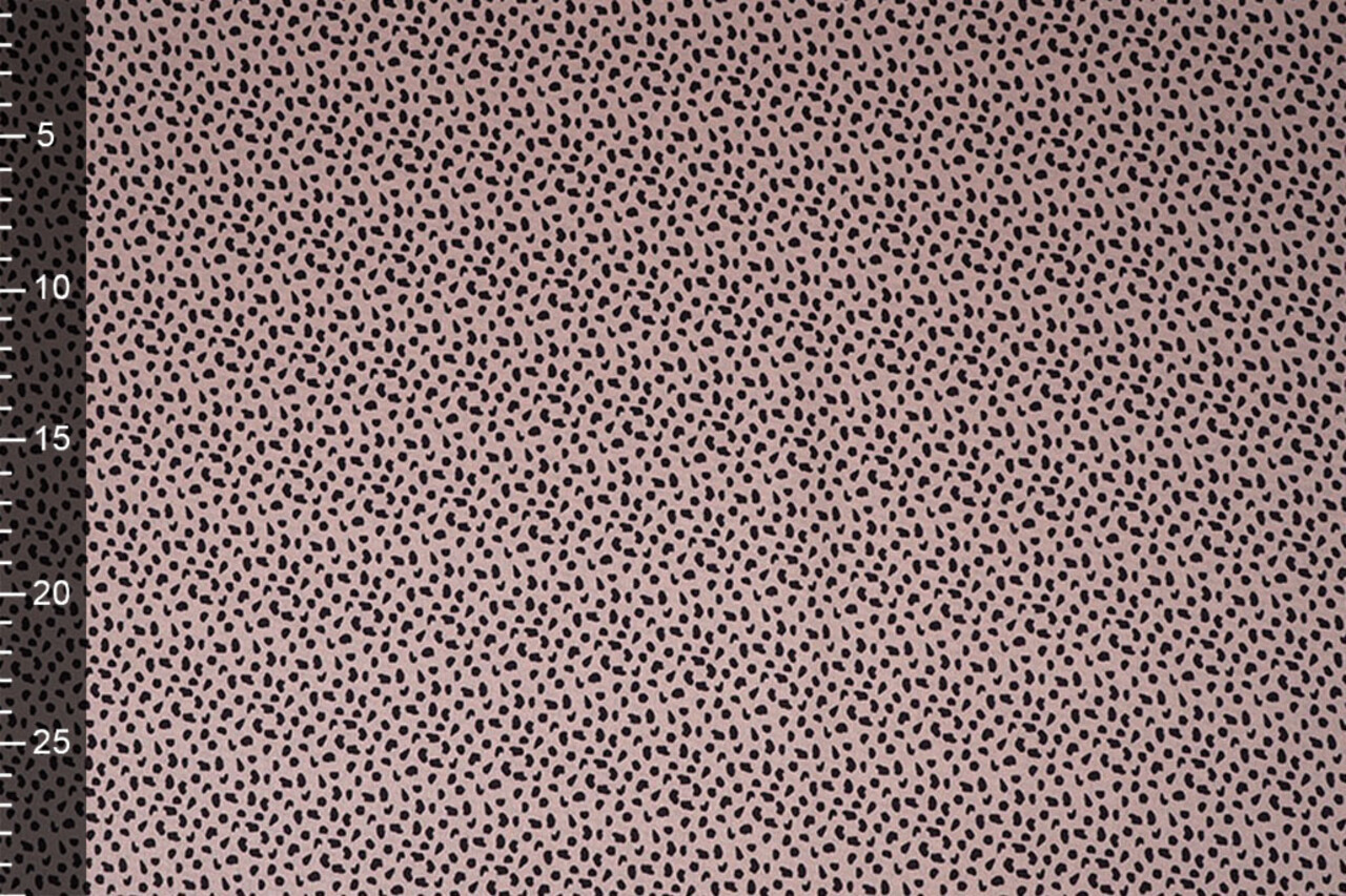 Satén Elástico Estampado Leopardo Bo Rosa