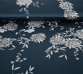Stretch Satin Bedruckt Blumen Sabrina Stretch Satin Bedruckt Blumen Sabrina