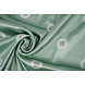 Stretch Satin Printed Pauline Green Stretch Satin Printed Pauline Green